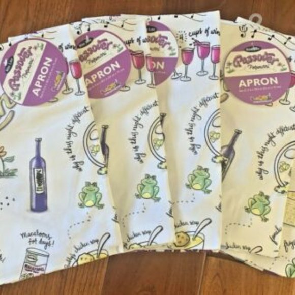 NEW Apron...Passover Potpourri Cotton with Décor Pesach Jewish Holiday Seder - Picture 4 of 6